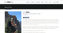 Desktop Screenshot of johnelder.org